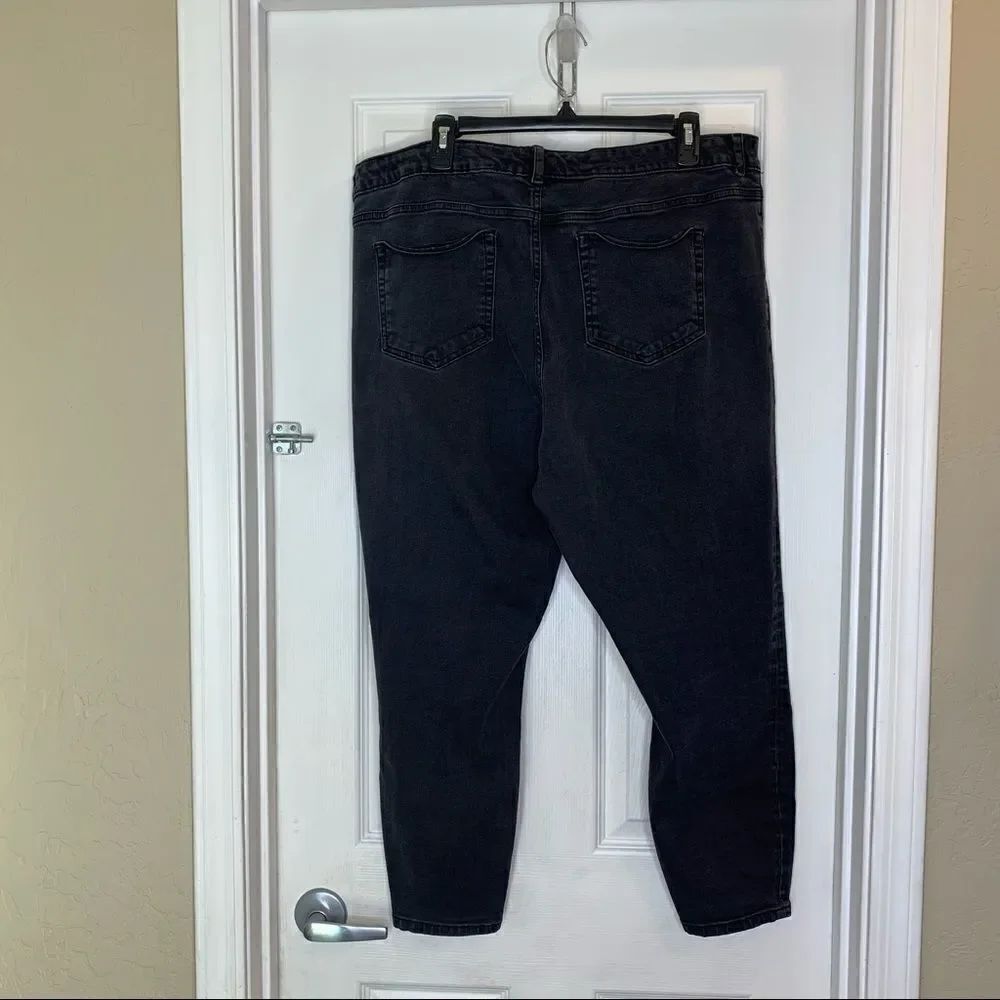 ASOS Denim Black Jeans Plus Size 18 - Picture 9 of 10